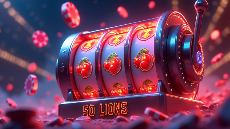 50 Lions Slot Machine Online
